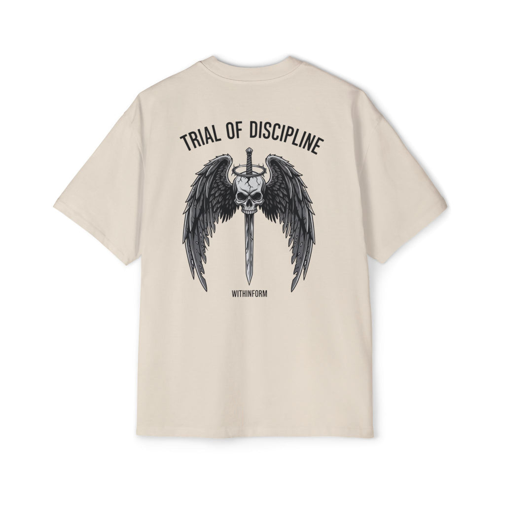 TRIAL OF DISCIPLINE Oversized Tee