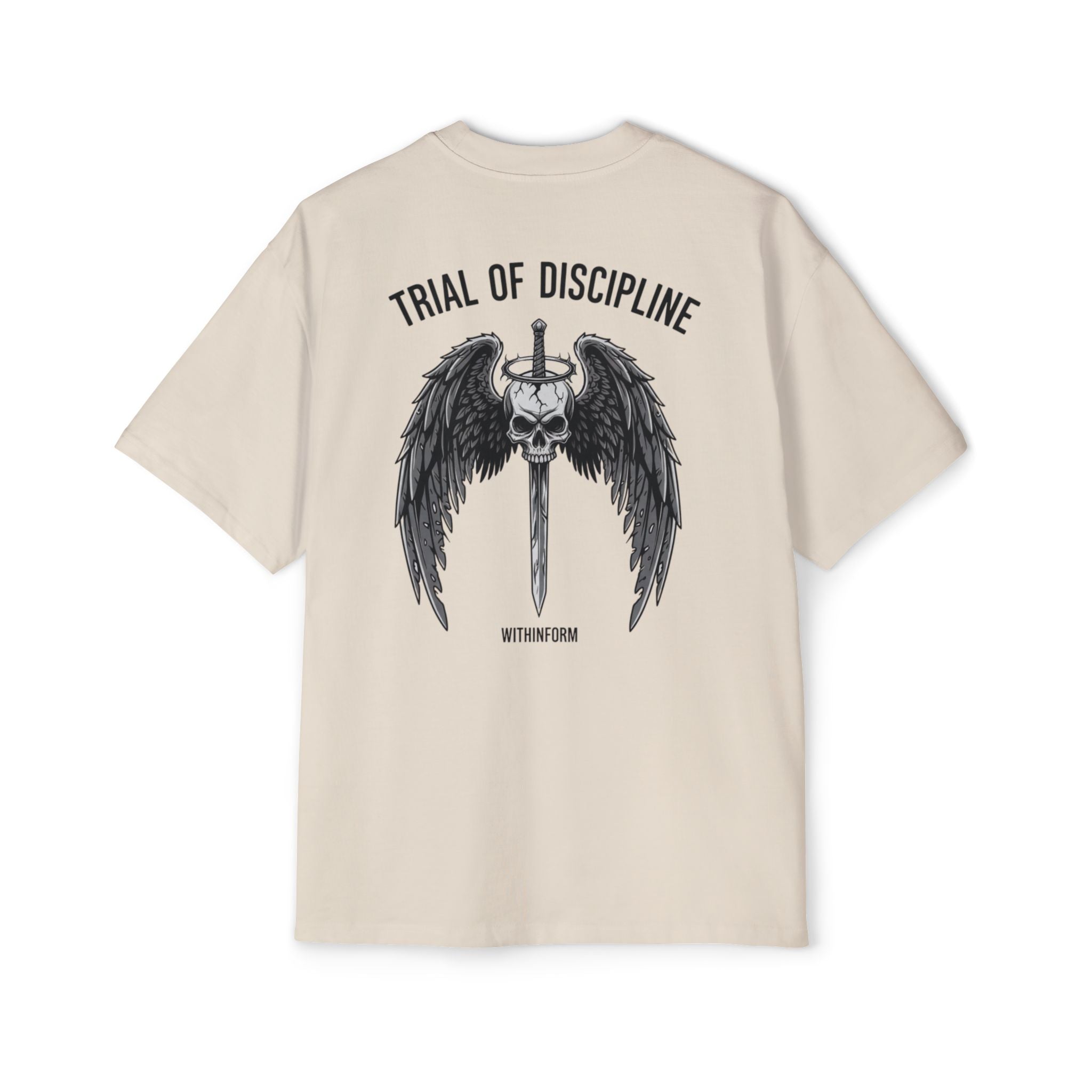 TRIAL OF DISCIPLINE Oversized Tee