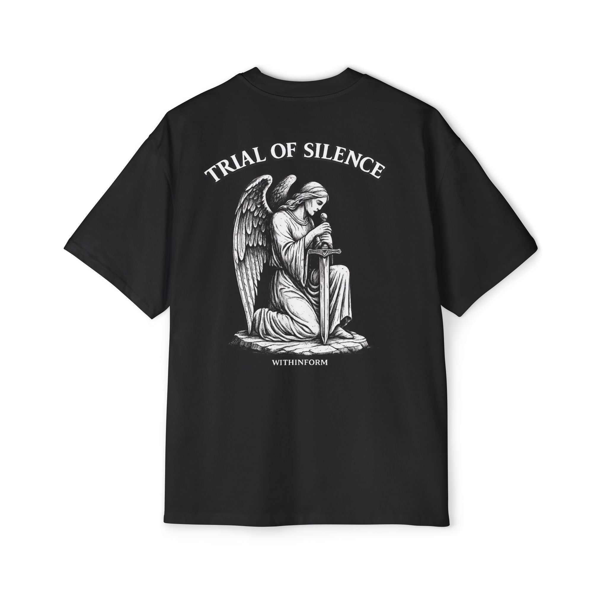 TRIAL OF SILENCE Oversized Tee