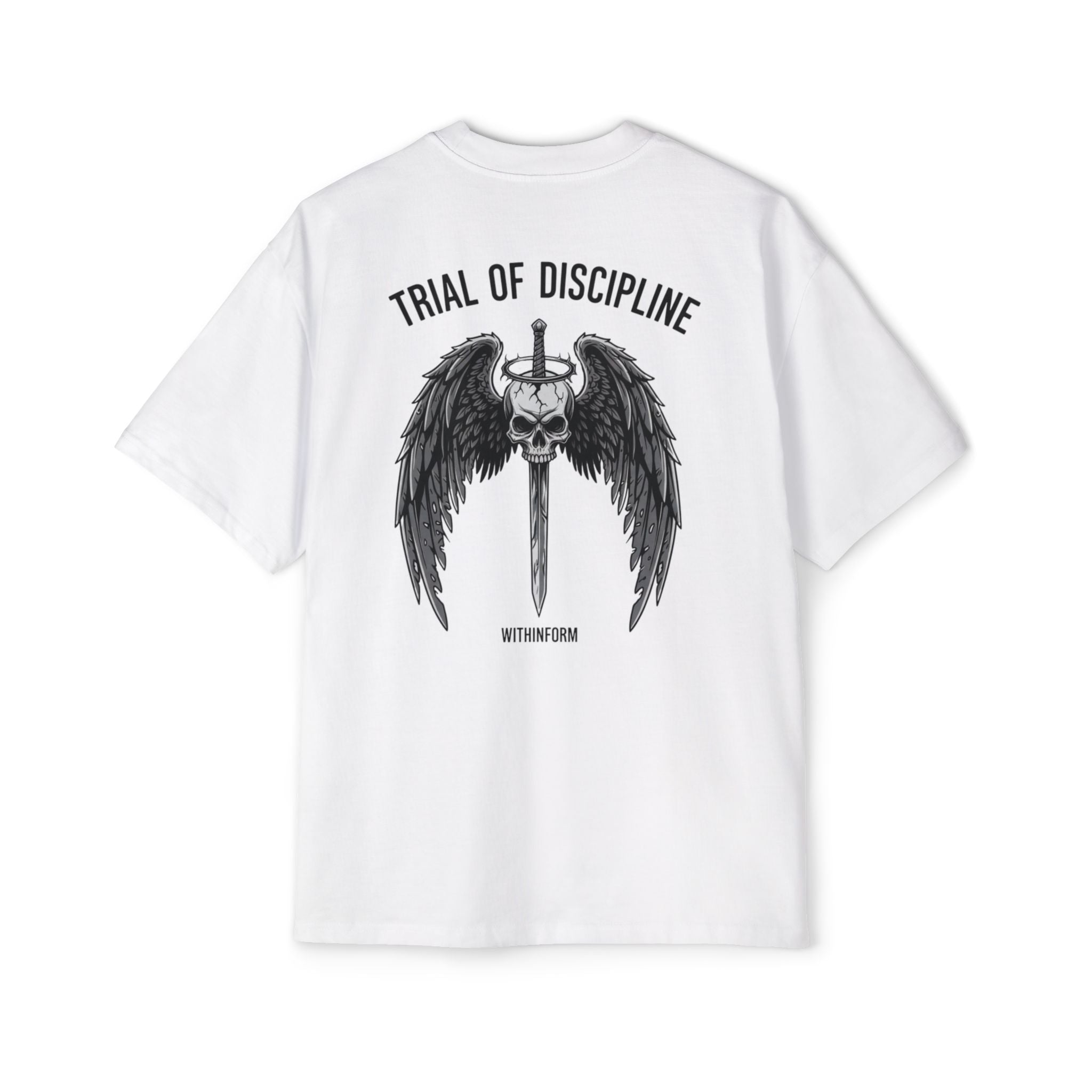 TRIAL OF DISCIPLINE Oversized Tee