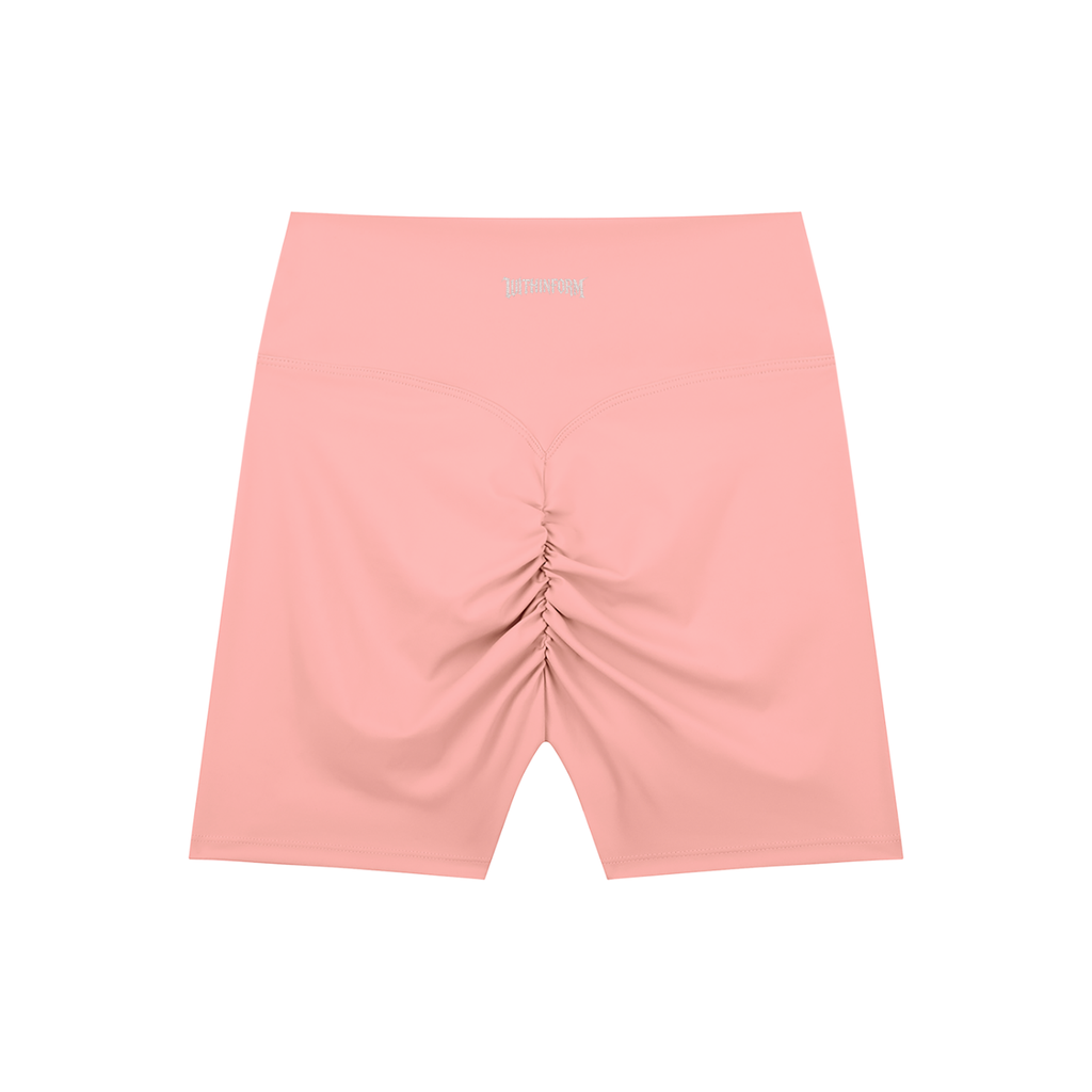 High-Waisted Scrunch Biker Shorts