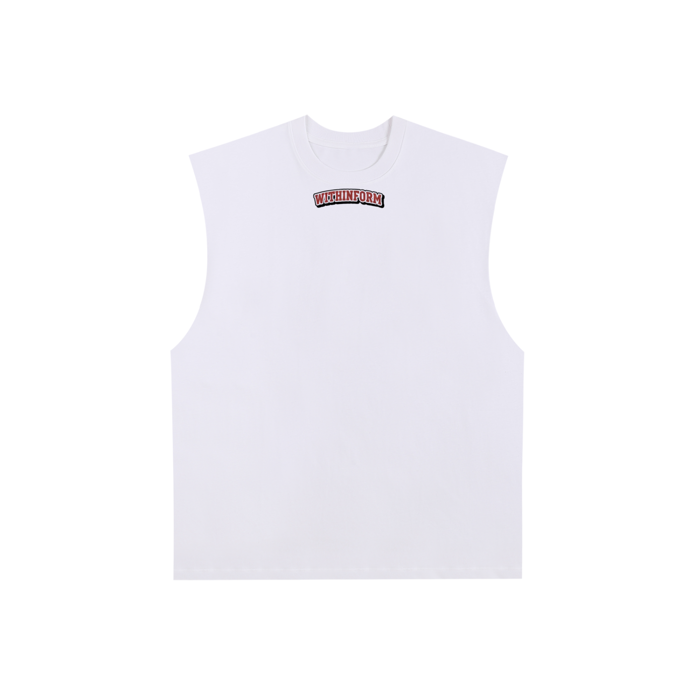 Red WITHINFORM Logo Tank Top