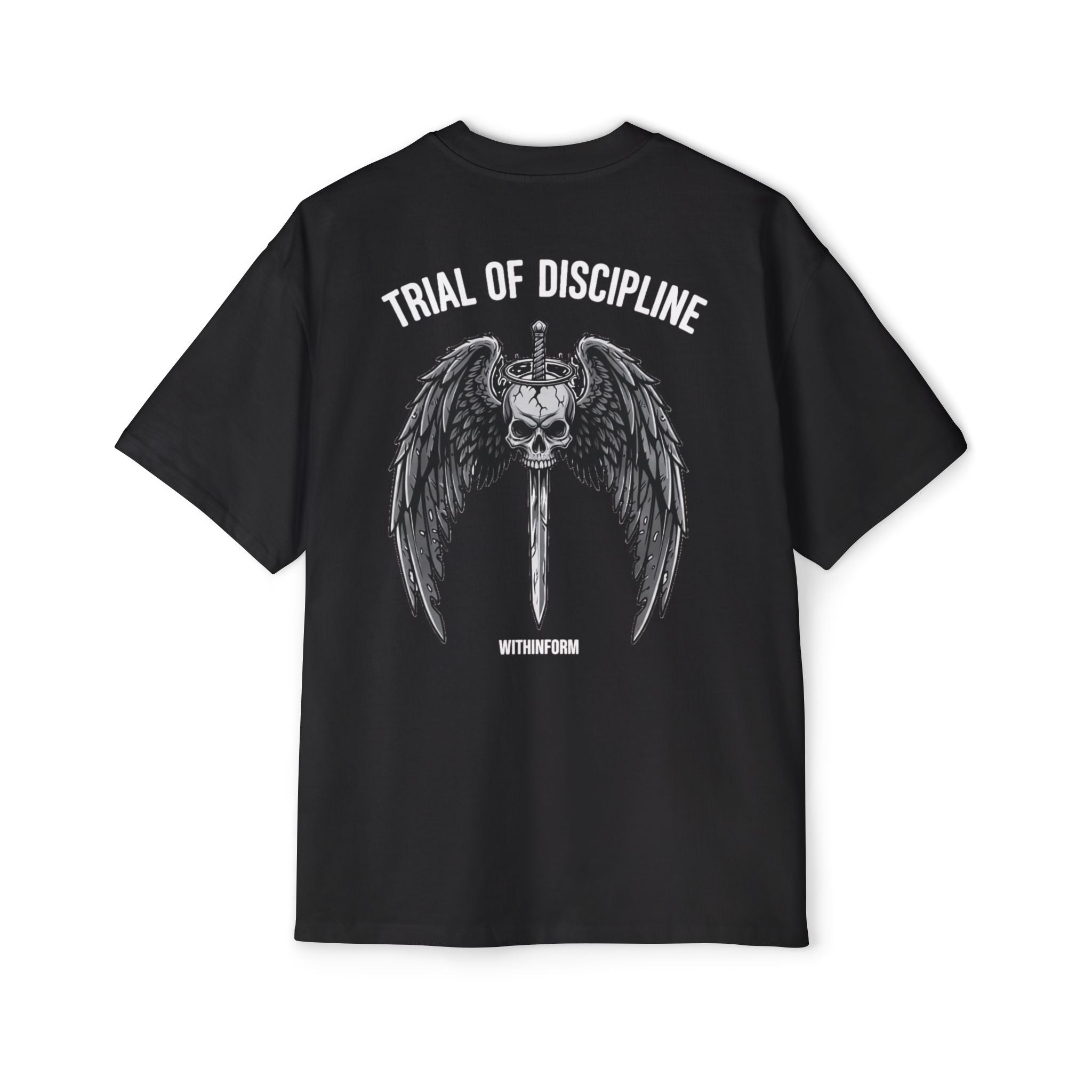 TRIAL OF DISCIPLINE Oversized Tee