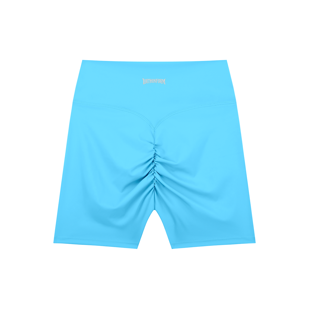 High-Waisted Scrunch Biker Shorts