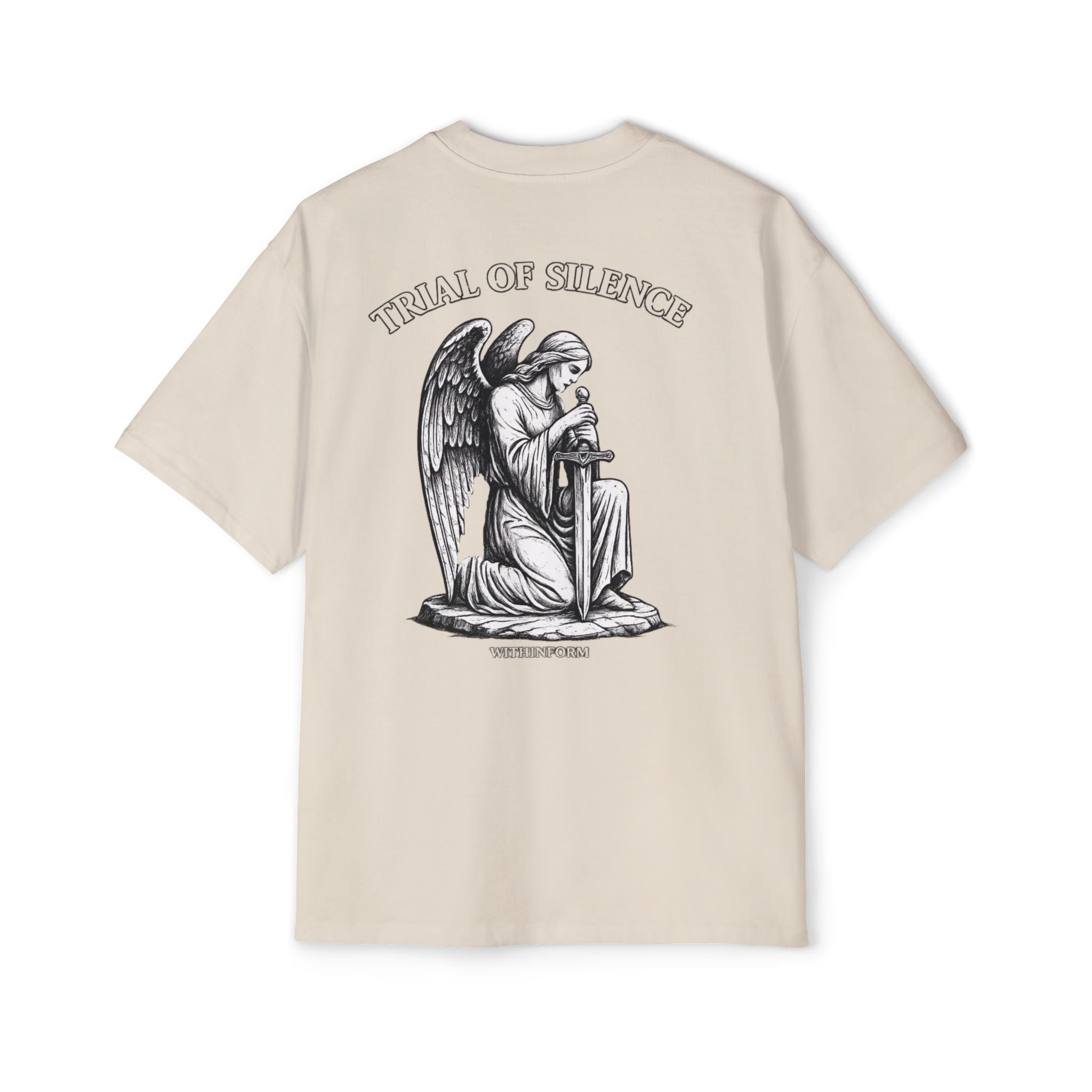 TRIAL OF SILENCE Oversized Tee