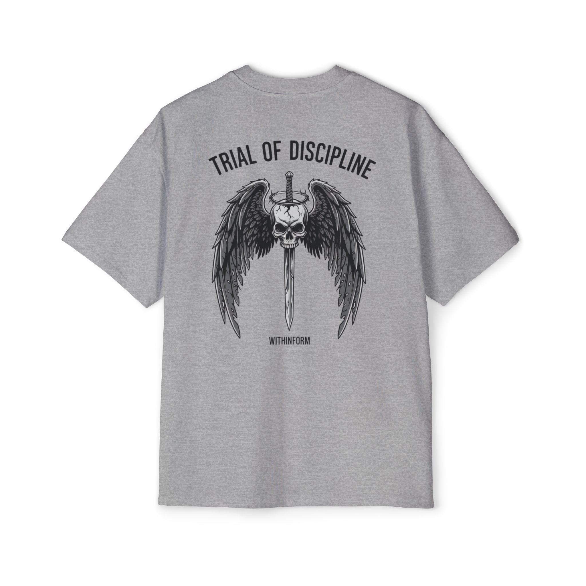 TRIAL OF DISCIPLINE Oversized Tee